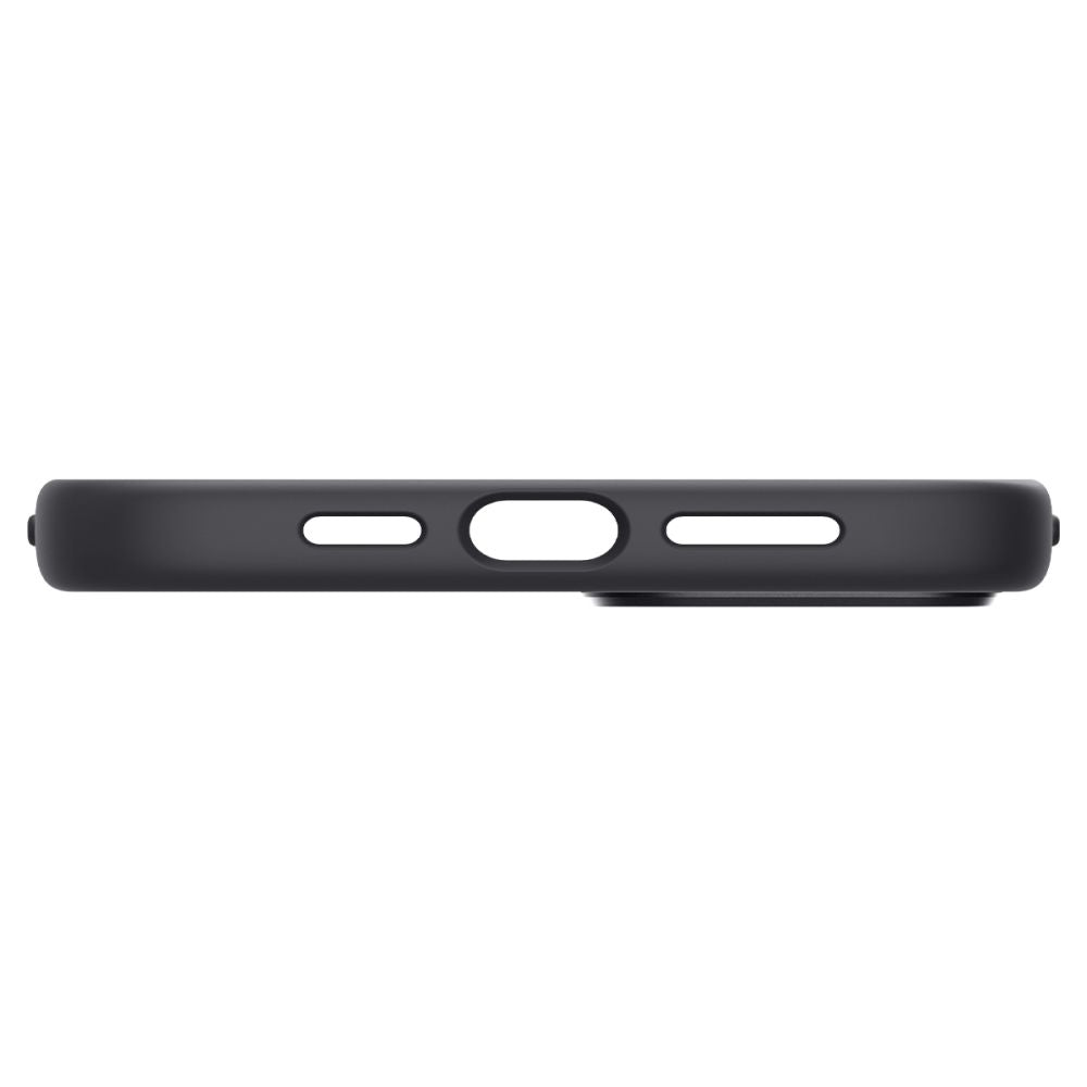Spigen iPhone 14 Silicone Fit Mag Θήκη Σιλικόνης με MagSafe - Black - ACS05067
