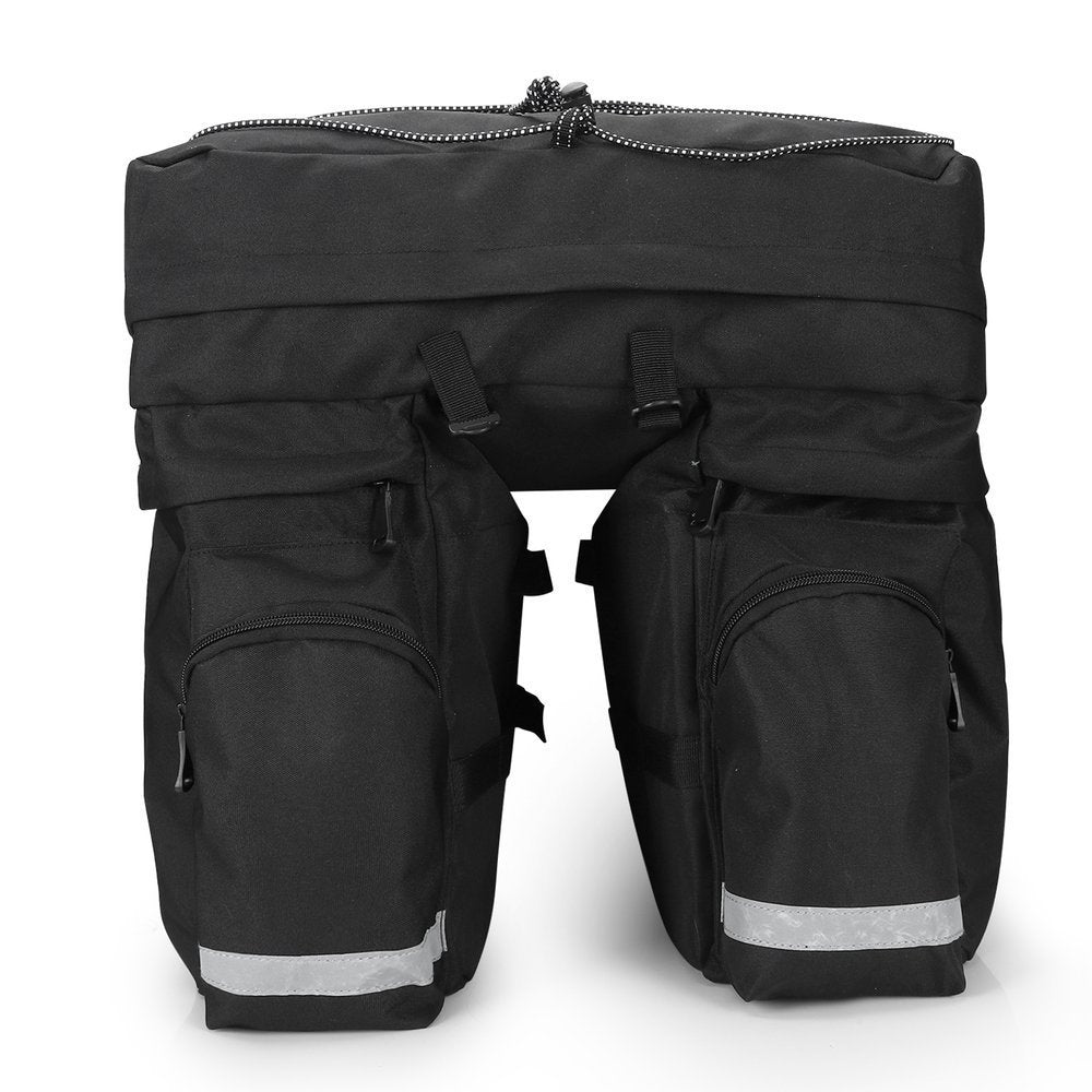 Wozinsky Bicycle Bike Pannier Bag - Τσάντα Αποθήκευσης για Σχάρα Ποδηλάτου 60L - Black - WBB13BK