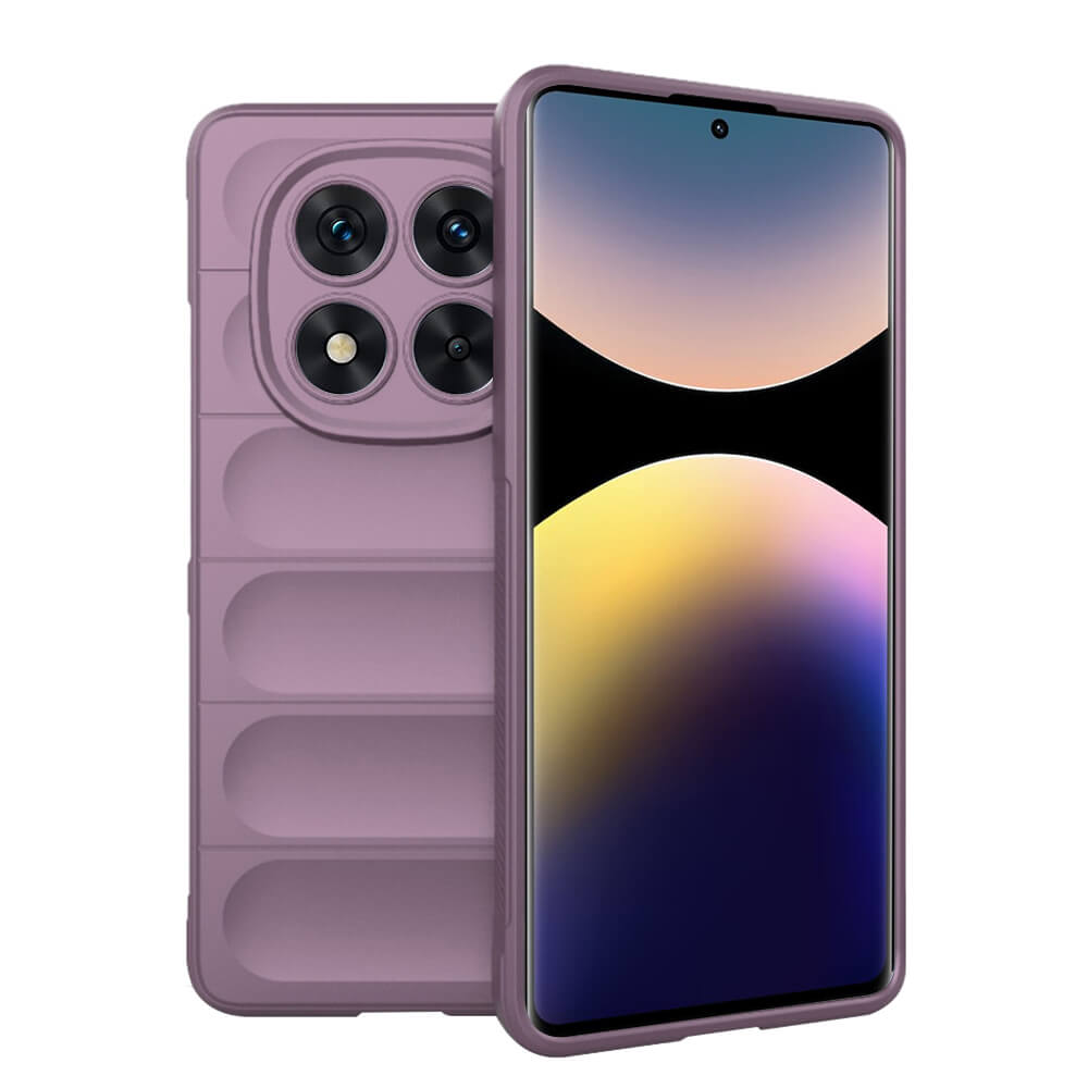 Techsuit Xiaomi Redmi Note 14 Pro 5G / Poco X7 Magic Shield Θήκη Σιλικόνης TPU - Purple