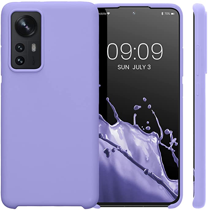 KW Xiaomi 12 / 12X Θήκη Σιλικόνης Rubber TPU - Lavender - 56210.108