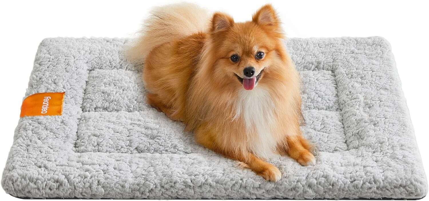 Feandrea Κουβέρτα / Κρεβάτι για Κατοικίδια - 60 x 45 cm - Dove Grey - PPB001G01