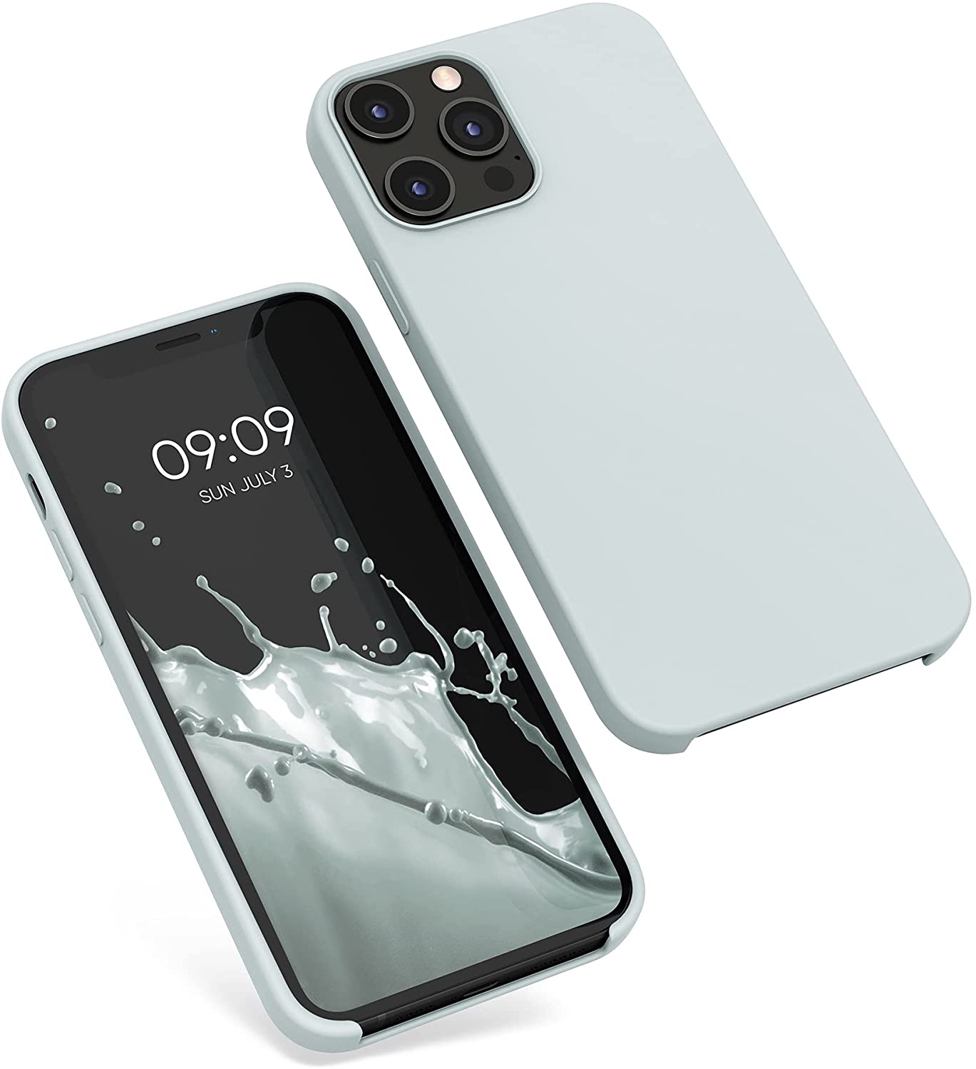 KW iPhone 12 Pro Max Θήκη Σιλικόνης Rubber TPU - Light Grey Matt - 52644.70