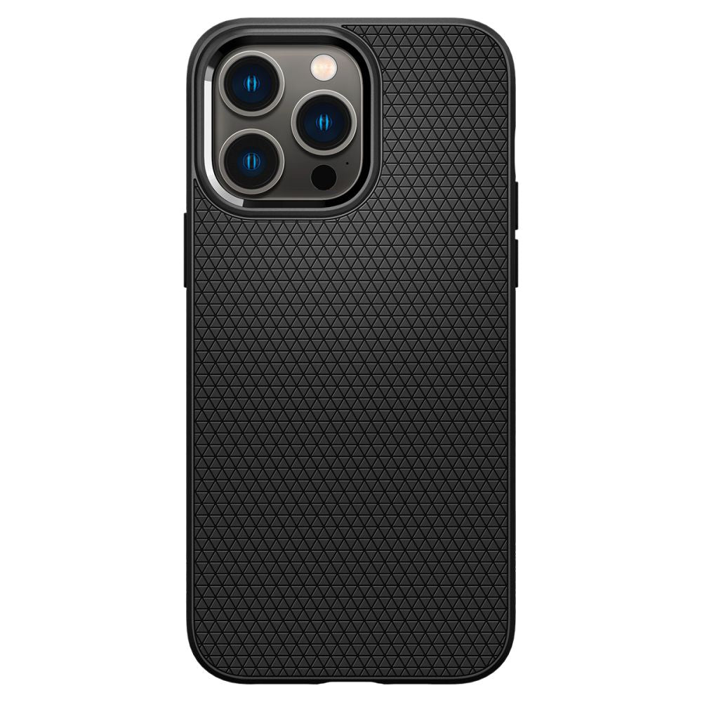 Spigen iPhone 14 Pro Liquid Air Θήκη Σιλικόνης - Matte Black