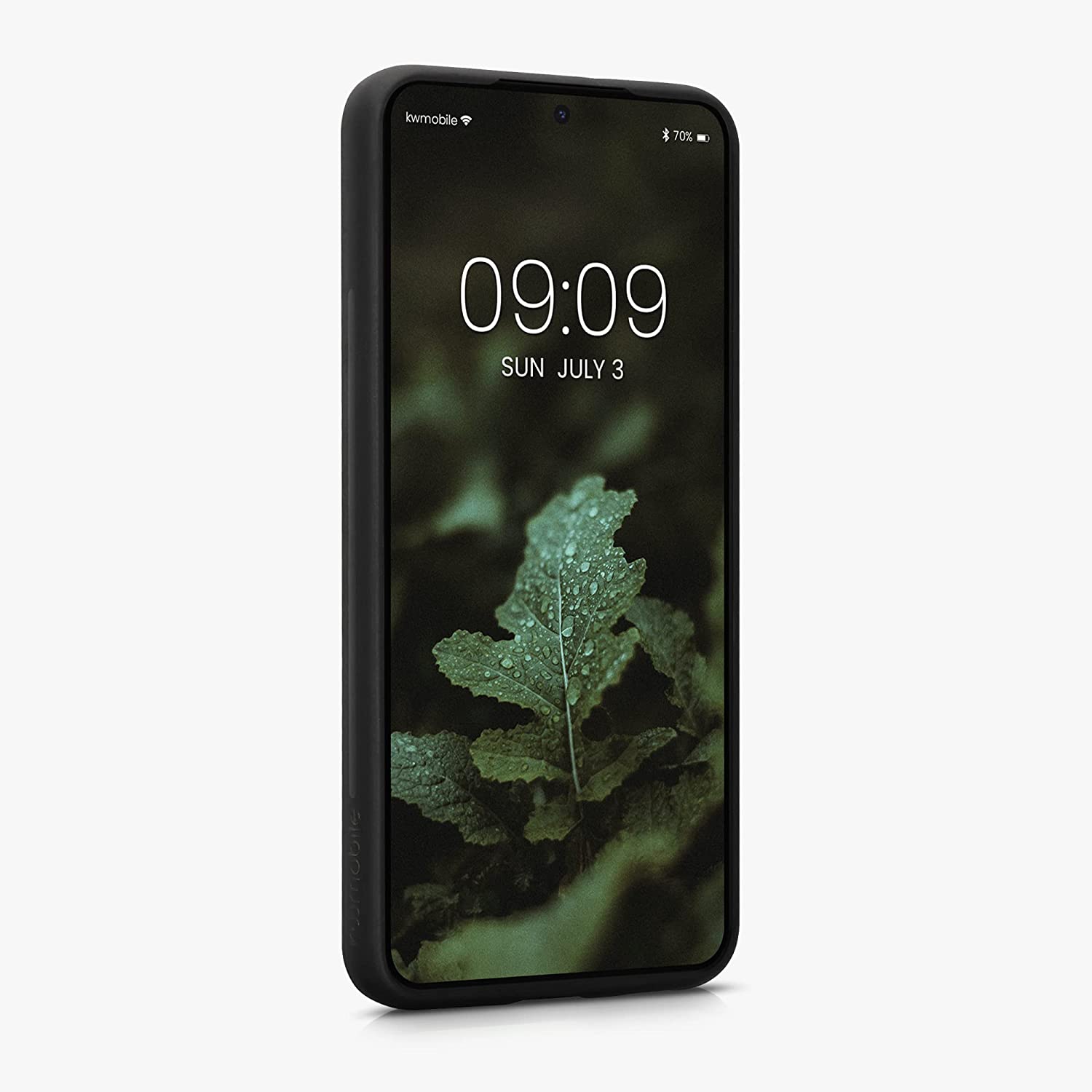 KW Samsung Galaxy S22 Θήκη από Φυσικό Ξύλο - Dark Brown - 57989.18