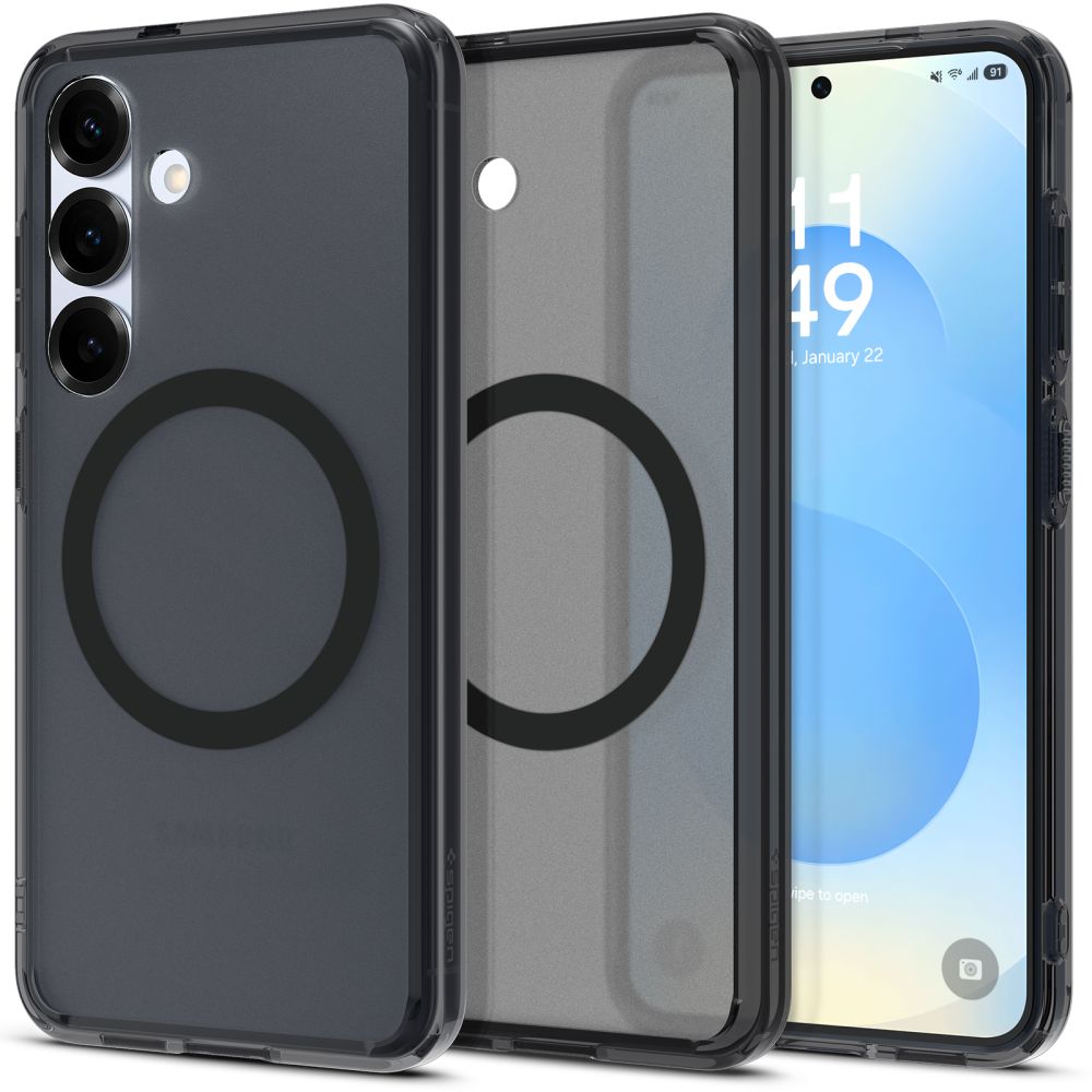Spigen Samsung Galaxy S25 - Ultra Hybrid Mag - Σκληρή Θήκη με Πλαίσιο Σιλικόνης Και MagSafe - Frost Black