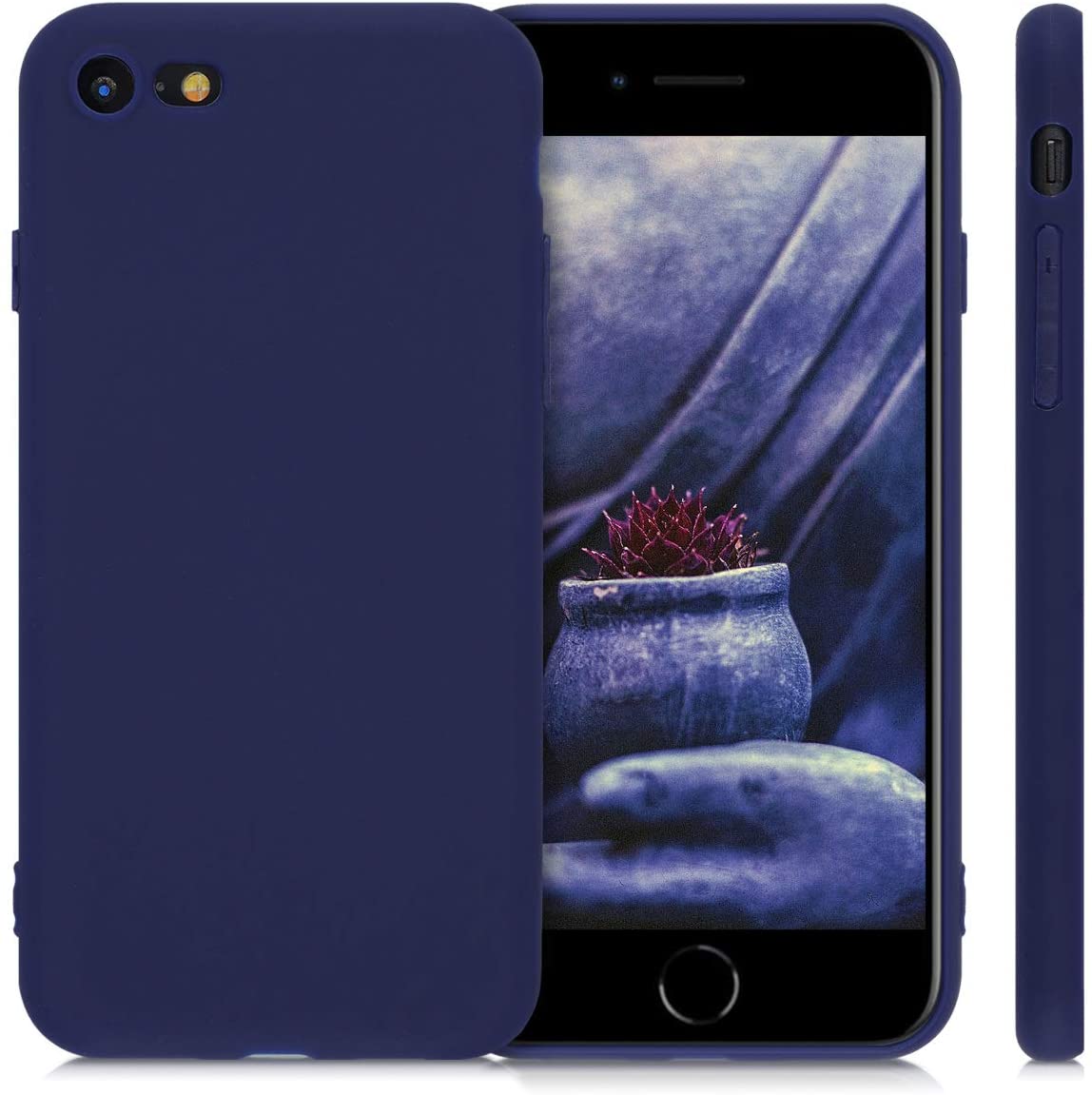 KW iPhone SE 2022 / SE 2020 / 7 / 8 Θήκη Σιλικόνης TPU - Deep Blue Sea - 39458.182
