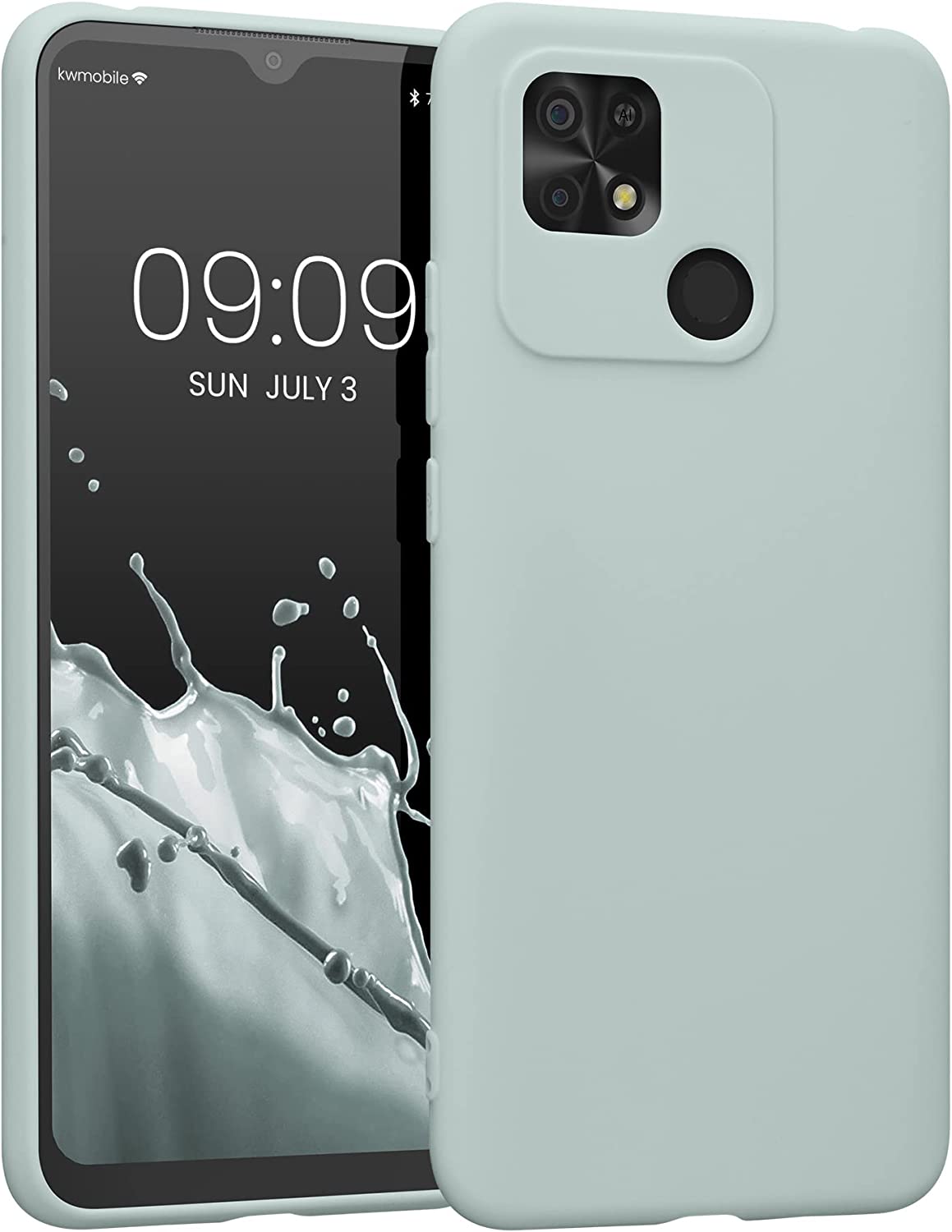 KW Xiaomi Xiaomi Redmi 10C Θήκη Σιλικόνης TPU - Cool Mint - 59231.200