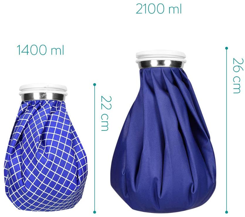 Navaris Σετ με 2 Θερμοφόρες / Παγοκύστες - Blue - Blue / White - 41363