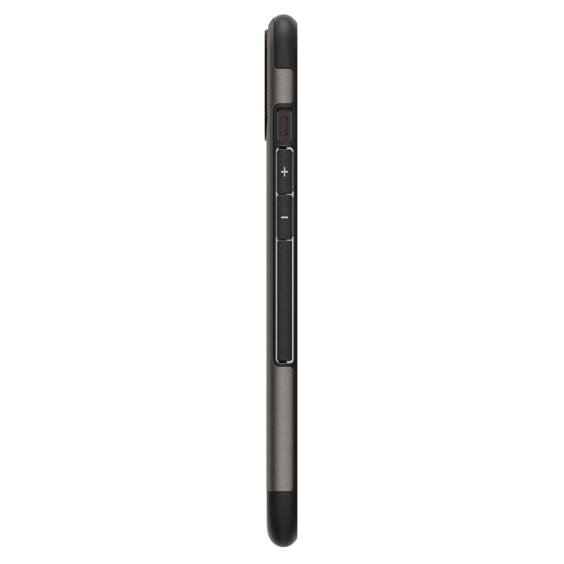 Spigen iPhone 15 Slim Armor Mag Σκληρή Θήκη με Stand και MagSafe - Gunmetal