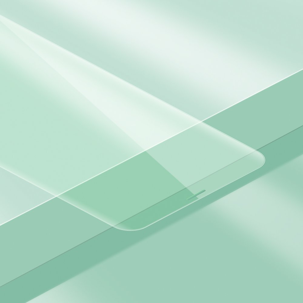 Baseus iPhone 12 / iPhone 12 Pro 0.15mm Eye Protection Full Screen Αντιχαρακτικό Γυαλί Οθόνης - 2 Τεμάχια - Green Light / Clear - SGAPIPH61P-LQ02