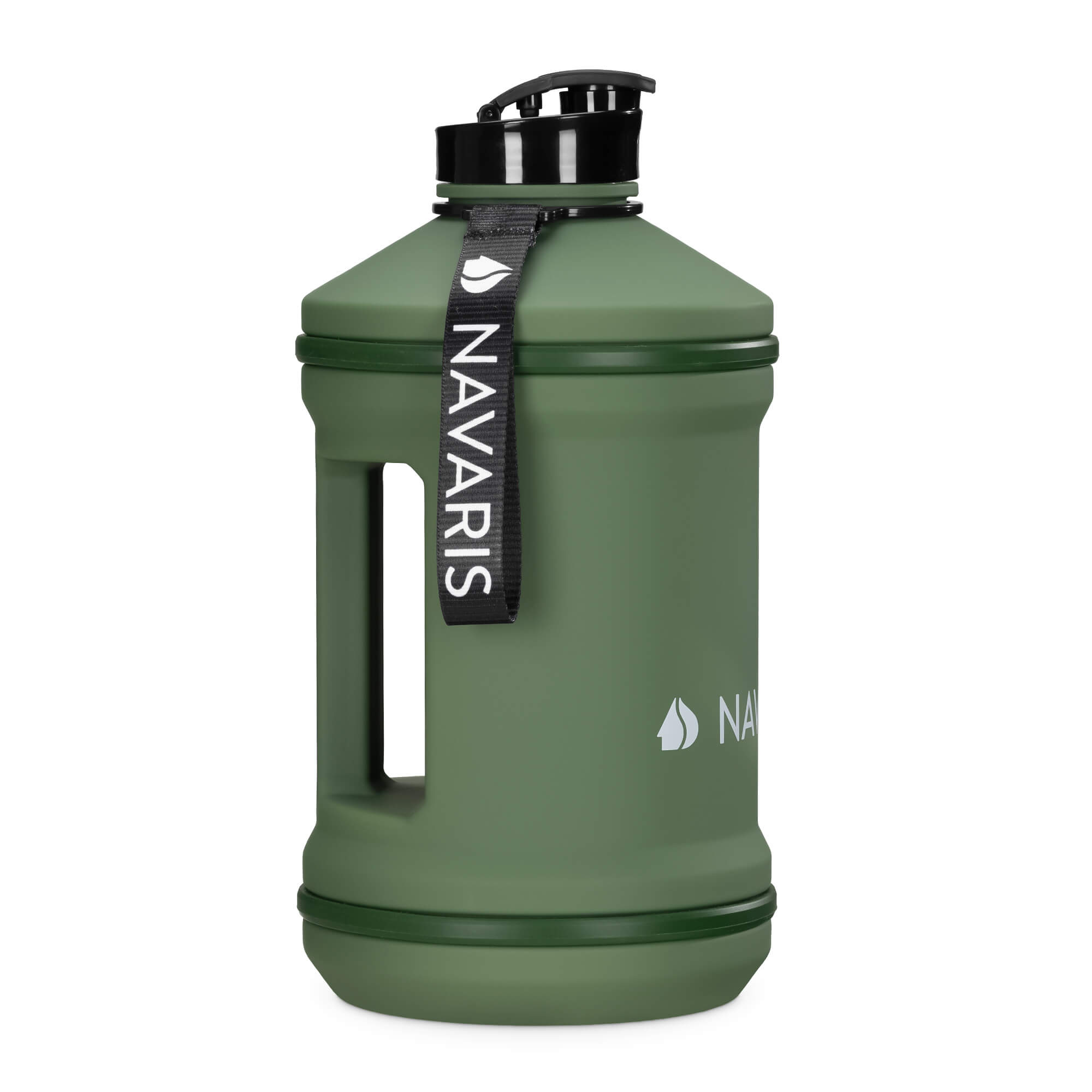 Navaris Μπουκάλι Νερού - BPA Free - 2.2 L - Dark Green - 57023.07