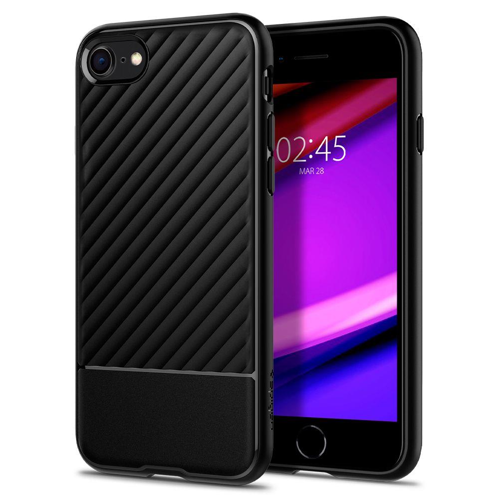 Spigen iPhone SE 2022 / SE 2020 / 7 / 8 Θήκη TPU Core Armor - Black