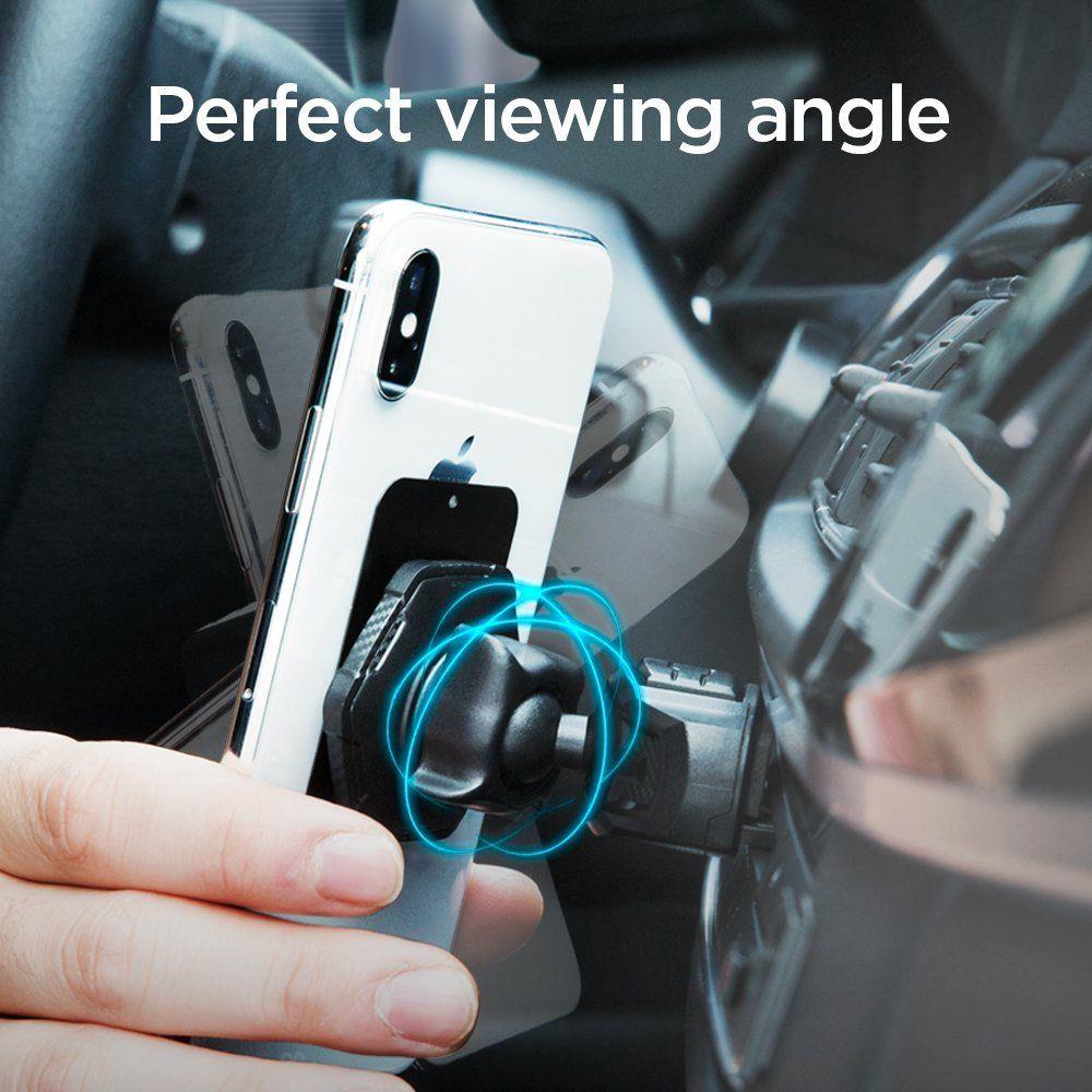 Spigen QS24 CD Car Mount Holder Universal Βάση Αυτοκινήτου για την Υποδοχή του CD Player - Black