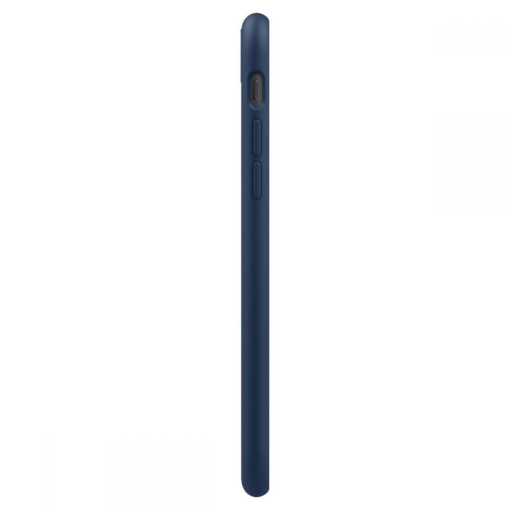 Spigen iPhone SE 2022 / SE 2020 / 7 / 8 Silicone Fit Θήκη Σιλικόνης - Navy Blue