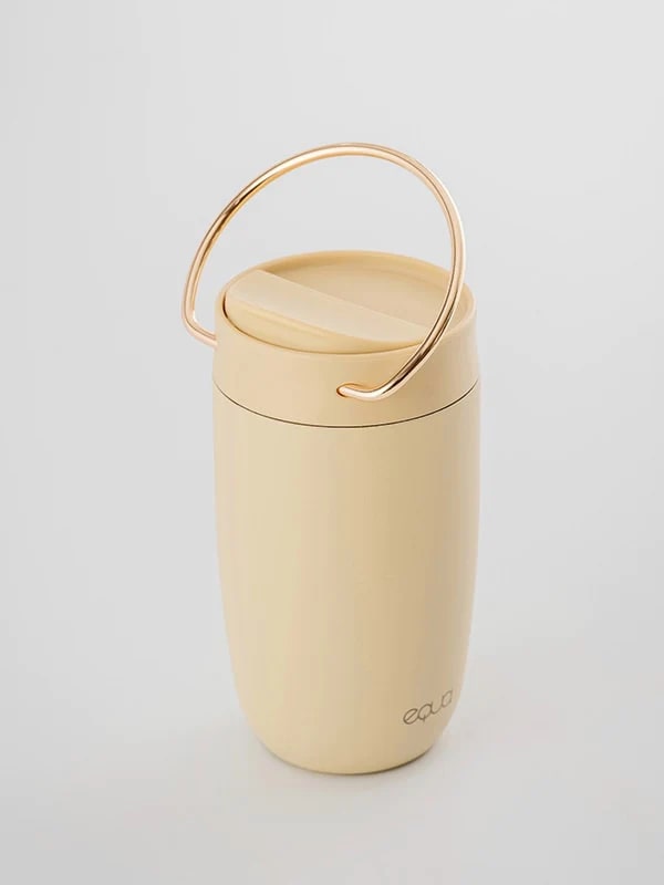 Equa Cup - Κούπα Θερμός από Ανοξείδωτο Ατσάλι - 300ml - Butter