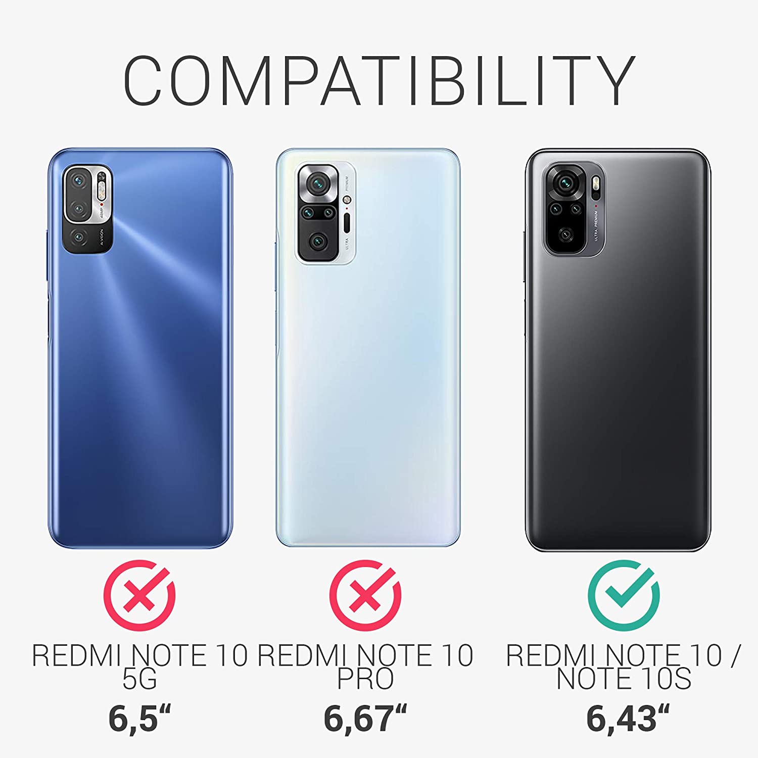 KW Xiaomi Redmi Note 10 / Note 10s / Poco M5s Θήκη Σιλικόνης TPU - Matte Black - 54541.47