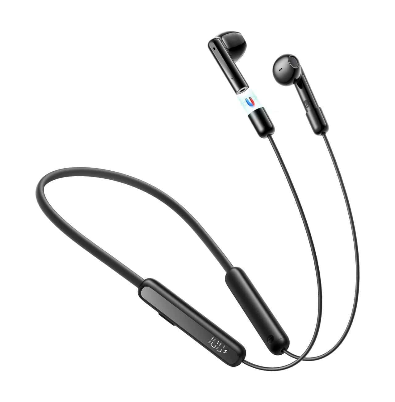 Joyroom DS1 Sports TWS Neckband Bluetooth 5.3 - Ασύρματα ακουστικά Κλήσεις / Μουσική - Black