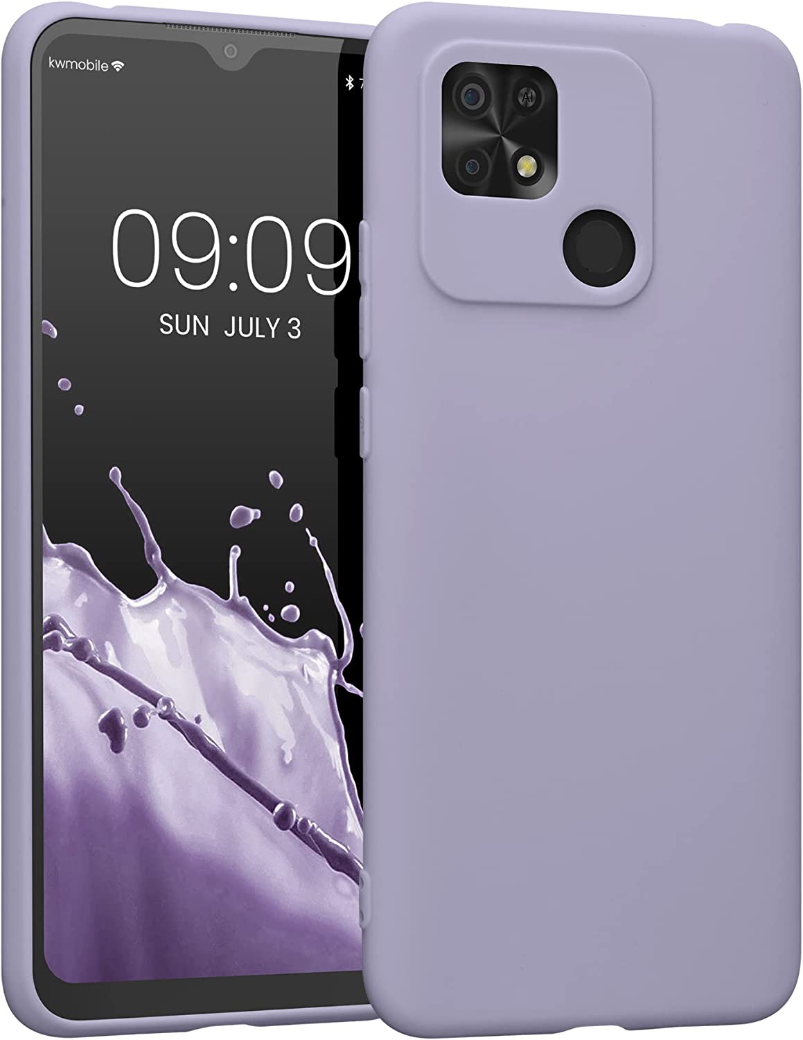 KW Xiaomi Xiaomi Redmi 10C Θήκη Σιλικόνης TPU - Lavender - 59231.108
