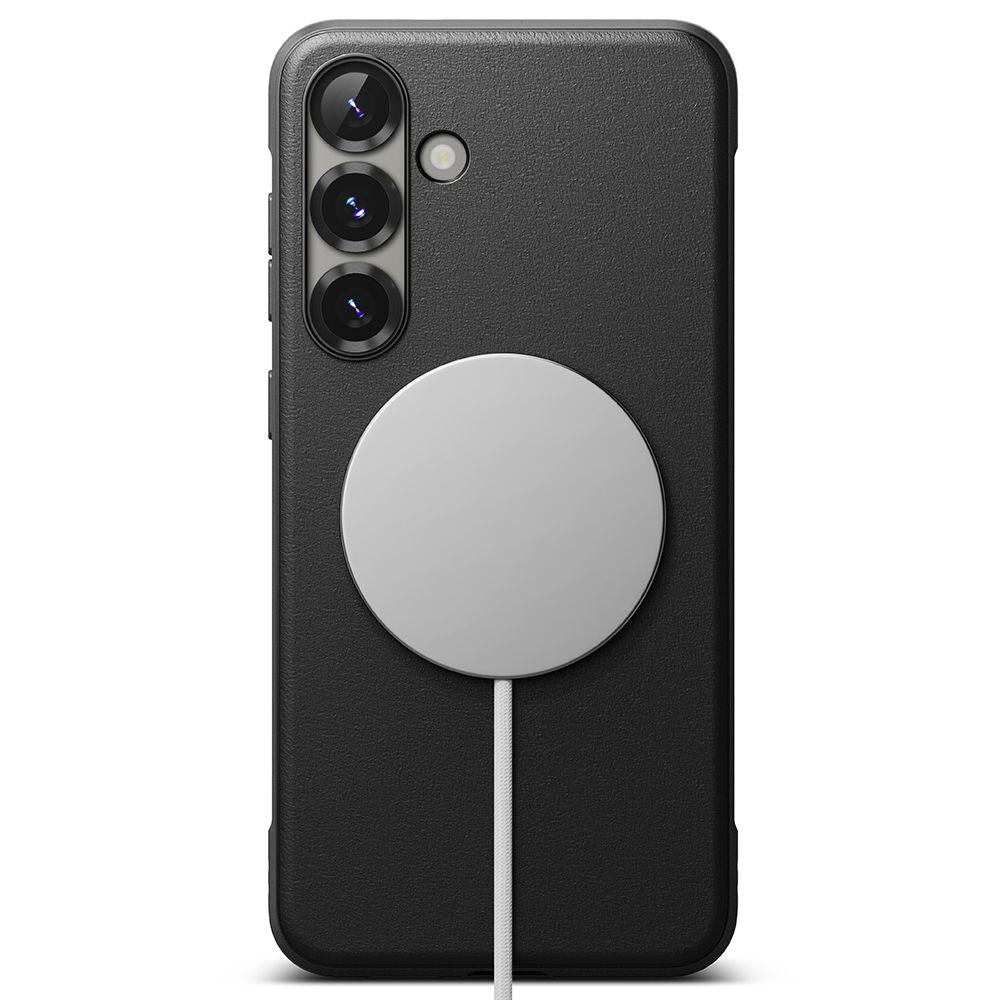 Ringke Samsung Galaxy S25 Plus Onyx Magnetic Θήκη Σιλικόνης με MagSafe - Black
