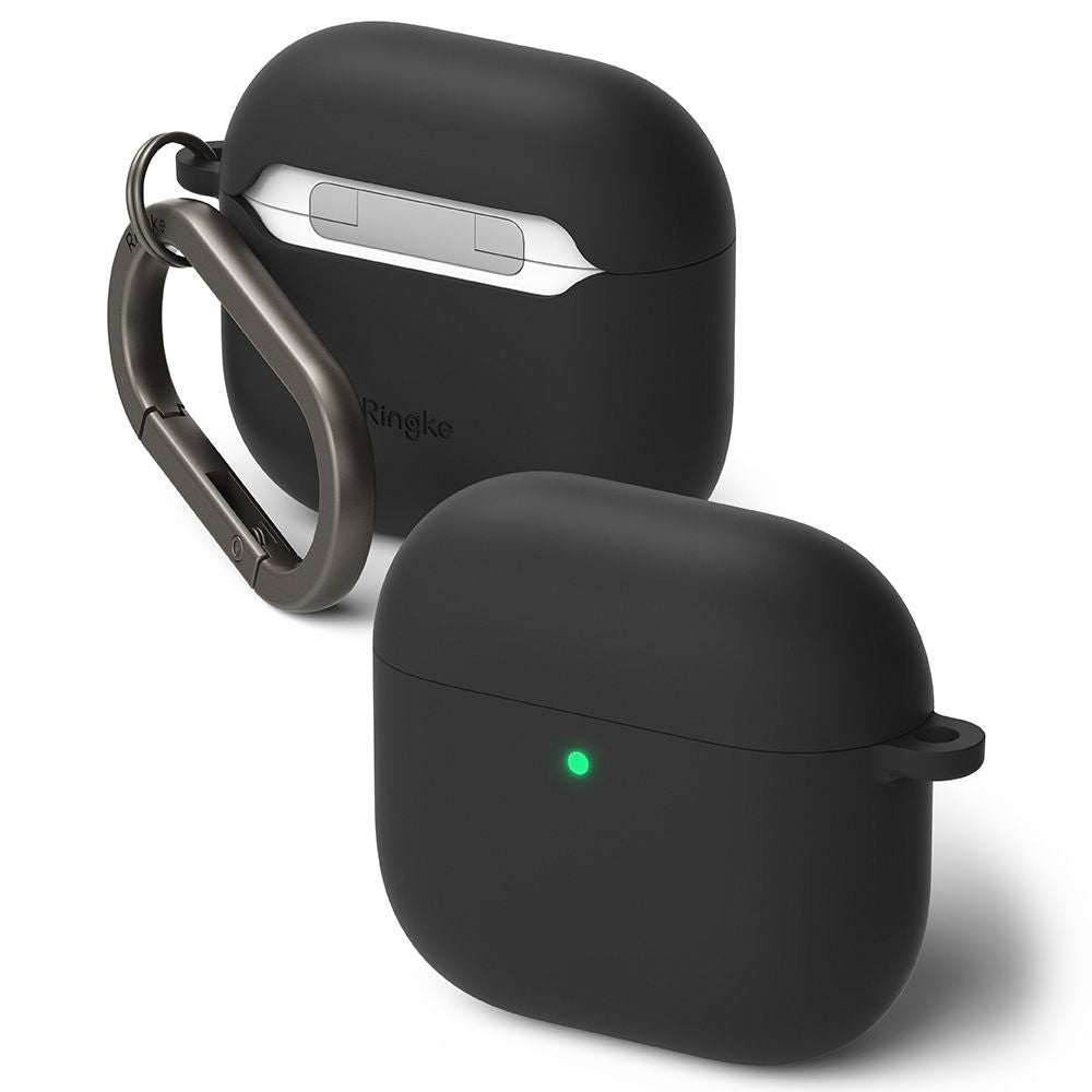 Ringke AirPods 4 Θήκη Σιλικόνης - Silicone - Black
