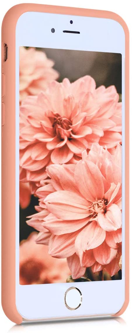 KW iPhone SE 2022 / SE 2020 / 7 / 8 Θήκη Σιλικόνης Rubber TPU - Grapefruit Pink - 40225.199