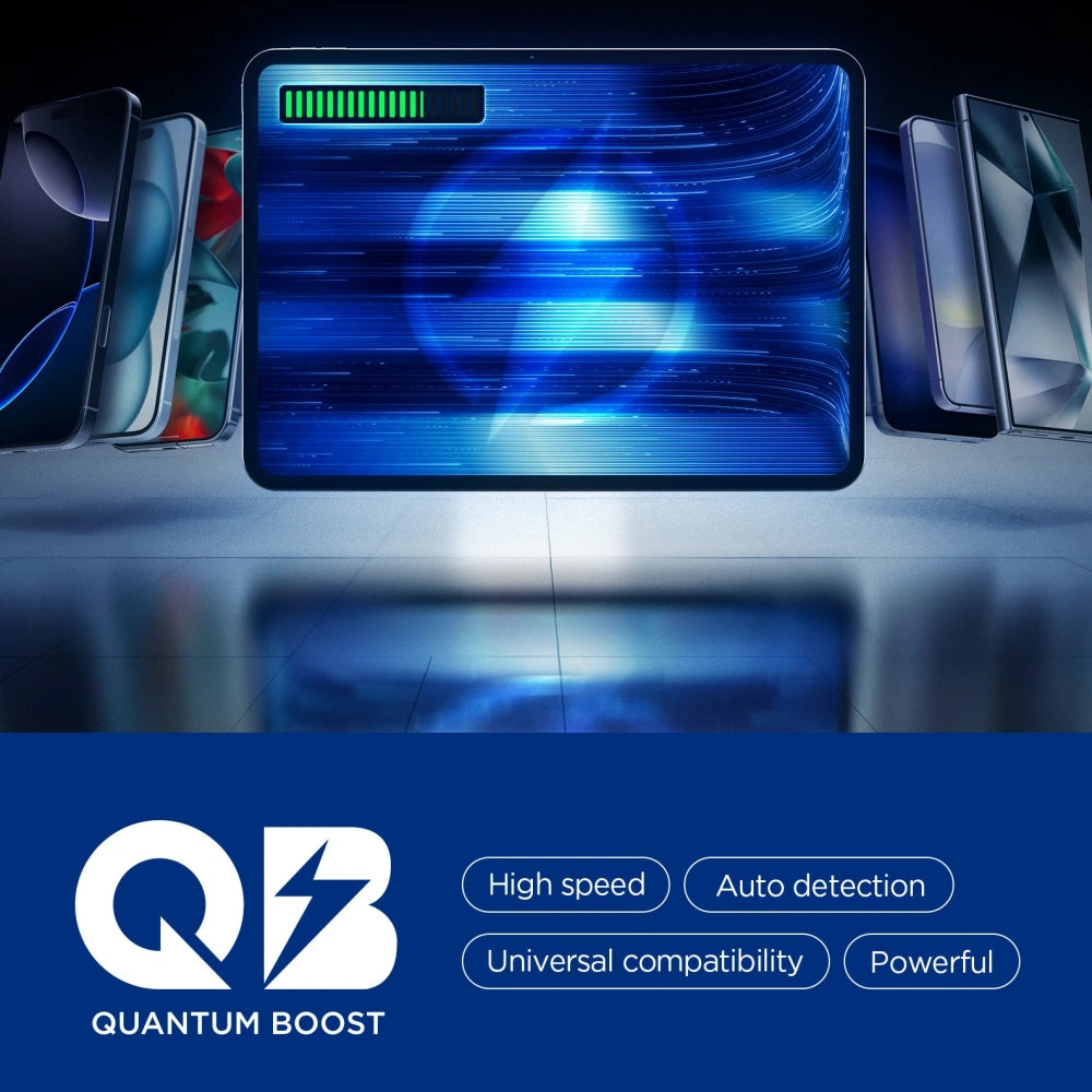 Spigen EA3020 PowerBank 20000mAh 30W με 2 Θύρες Type-C και 1 Θύρα USB και Καλώδιο Type-C to Type-C - Black