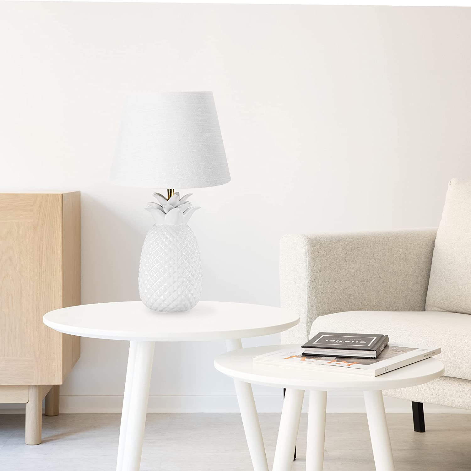 Navaris Desk Lamp Επιτραπέζιο Φωτιστικό - Ανανάς - 40cm - White - 49151.02.02