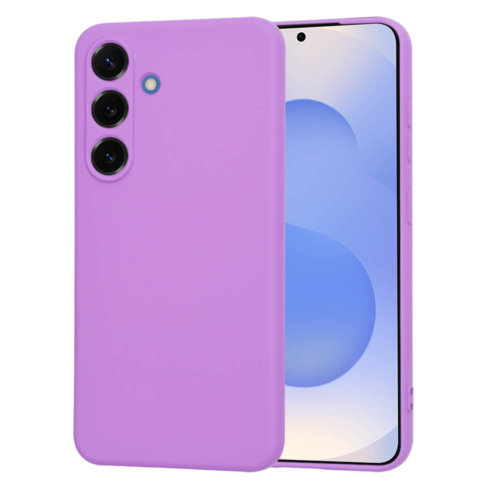 Techsuit Samsung Galaxy S25 SoftFlex Θήκη Σιλικόνης - Purple