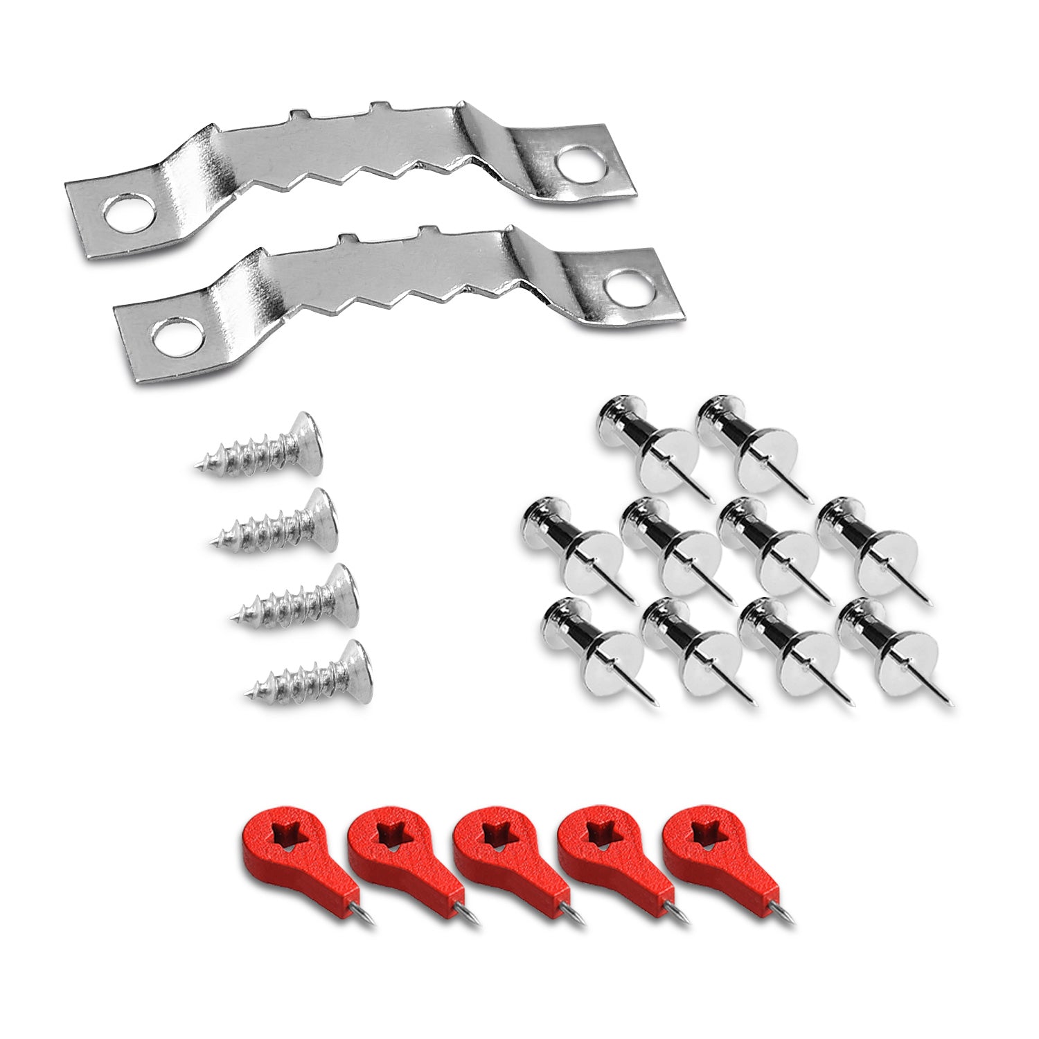 Navaris Cork Board Πίνακας Ανακοινώσεων από Φελλό - 70 x 50 cm - Design World Map - Brown - 44179