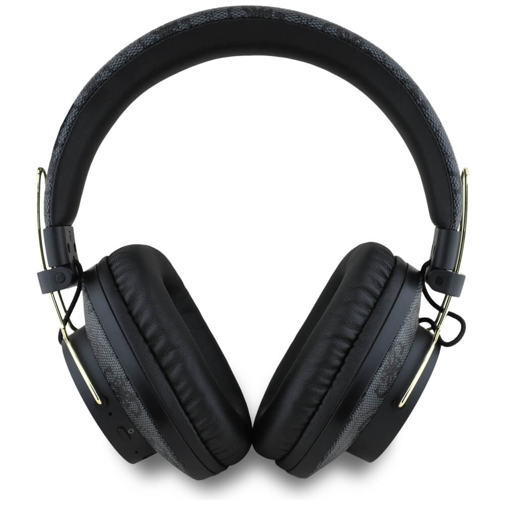 Guess Over-Ear Metal 4G Logo - Ασύρματα Bluetooth Ακουστικά - Black