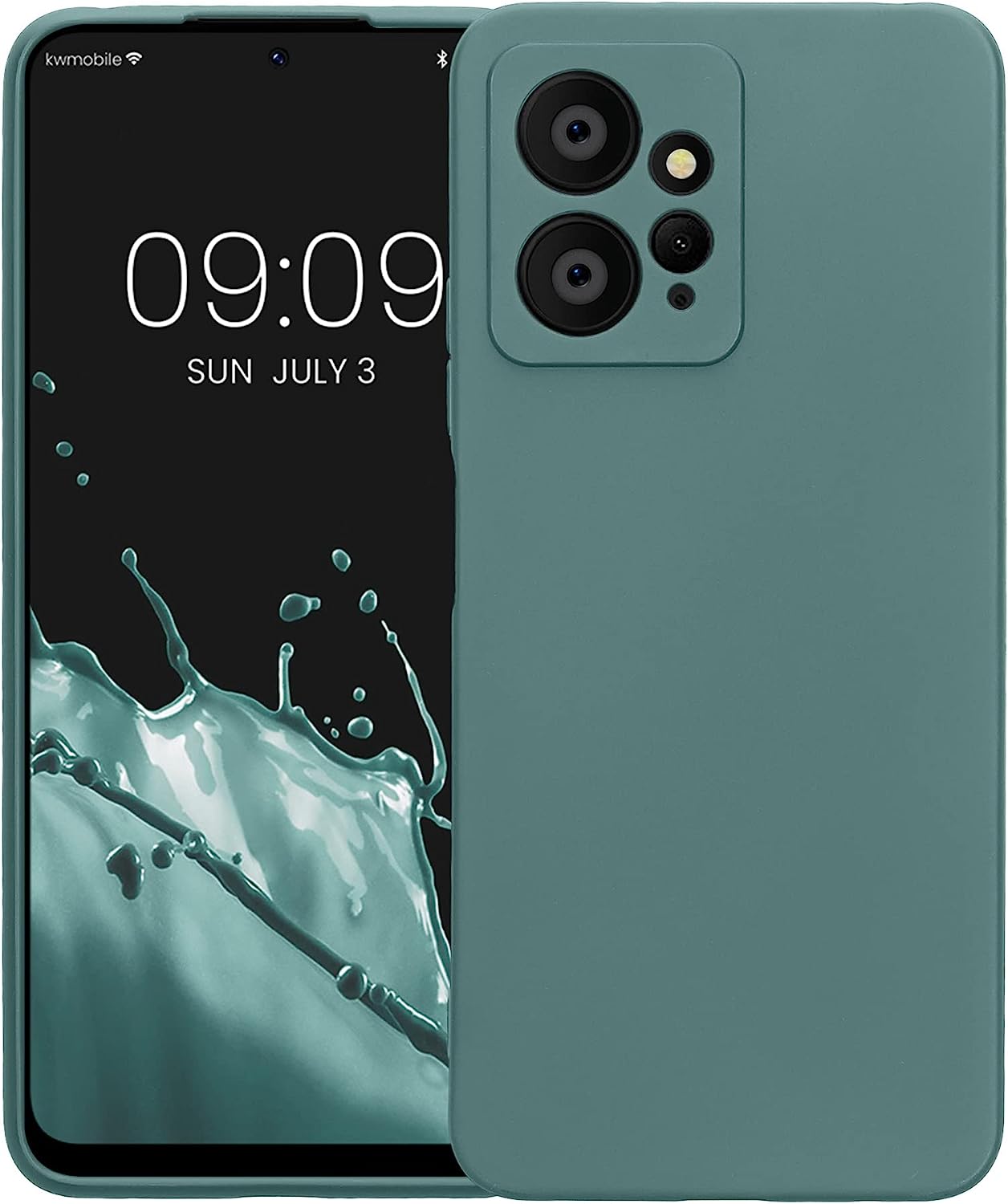 KW Xiaomi Redmi Note 12 4G Θήκη Σιλικόνης TPU - Arctic Night - 61181.207