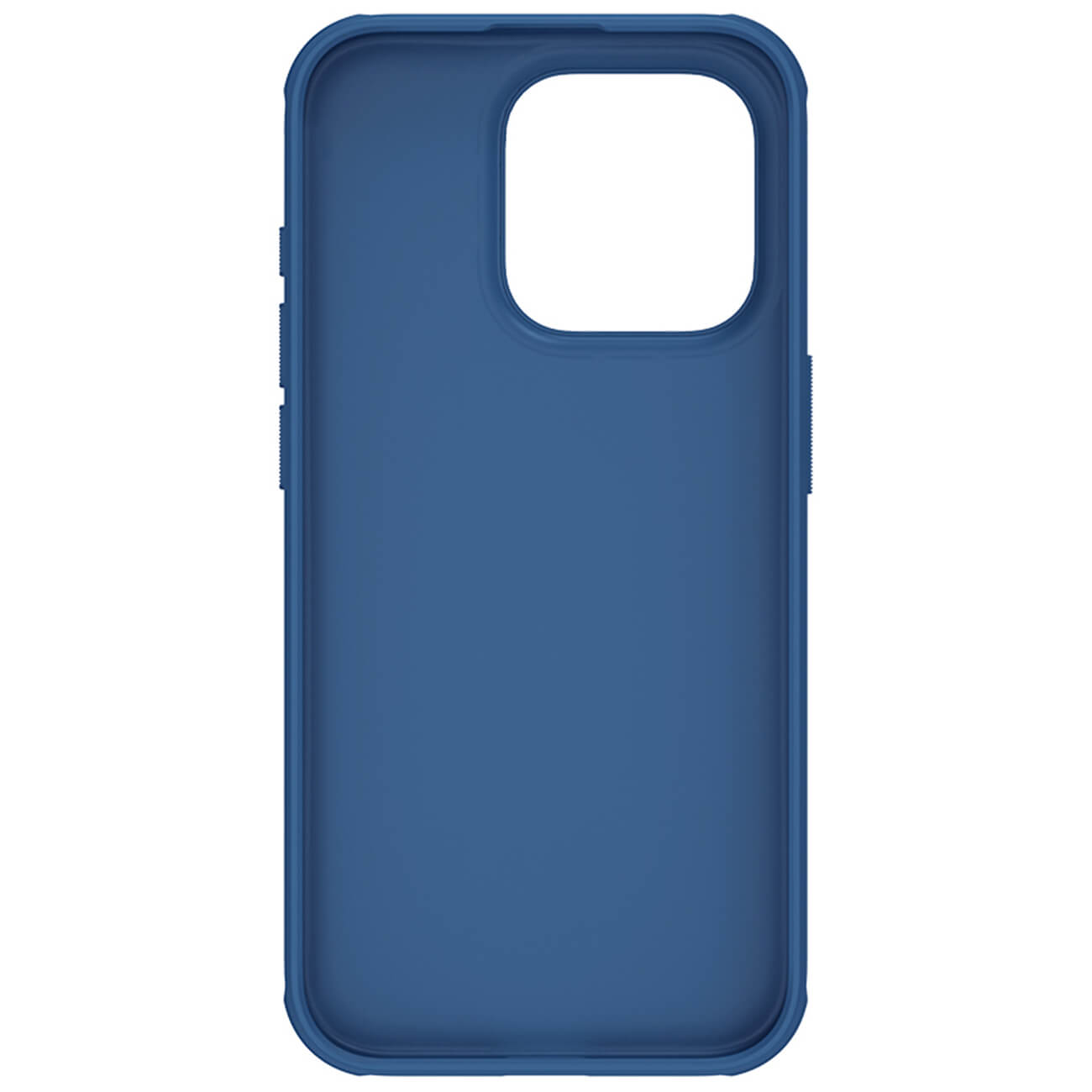 Nillkin iPhone 15 Pro Super Frosted Shield Pro Σκληρή Θήκη με Πλαίσιο Σιλικόνης - Blue