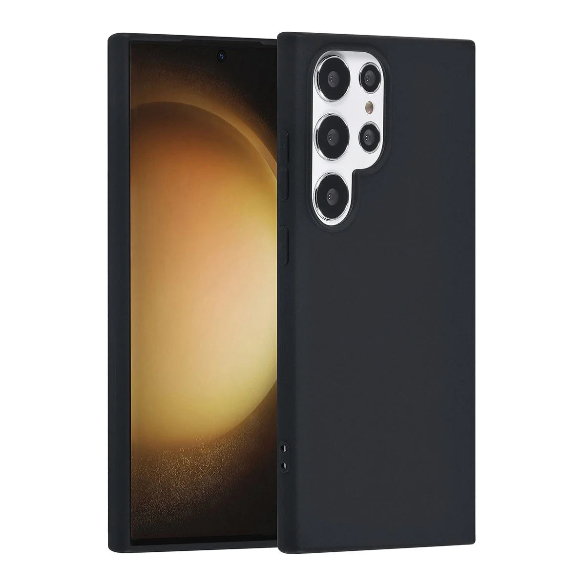 Tuniq Samsung Galaxy S24 Ultra Θήκη Σιλικόνης - Μαύρη