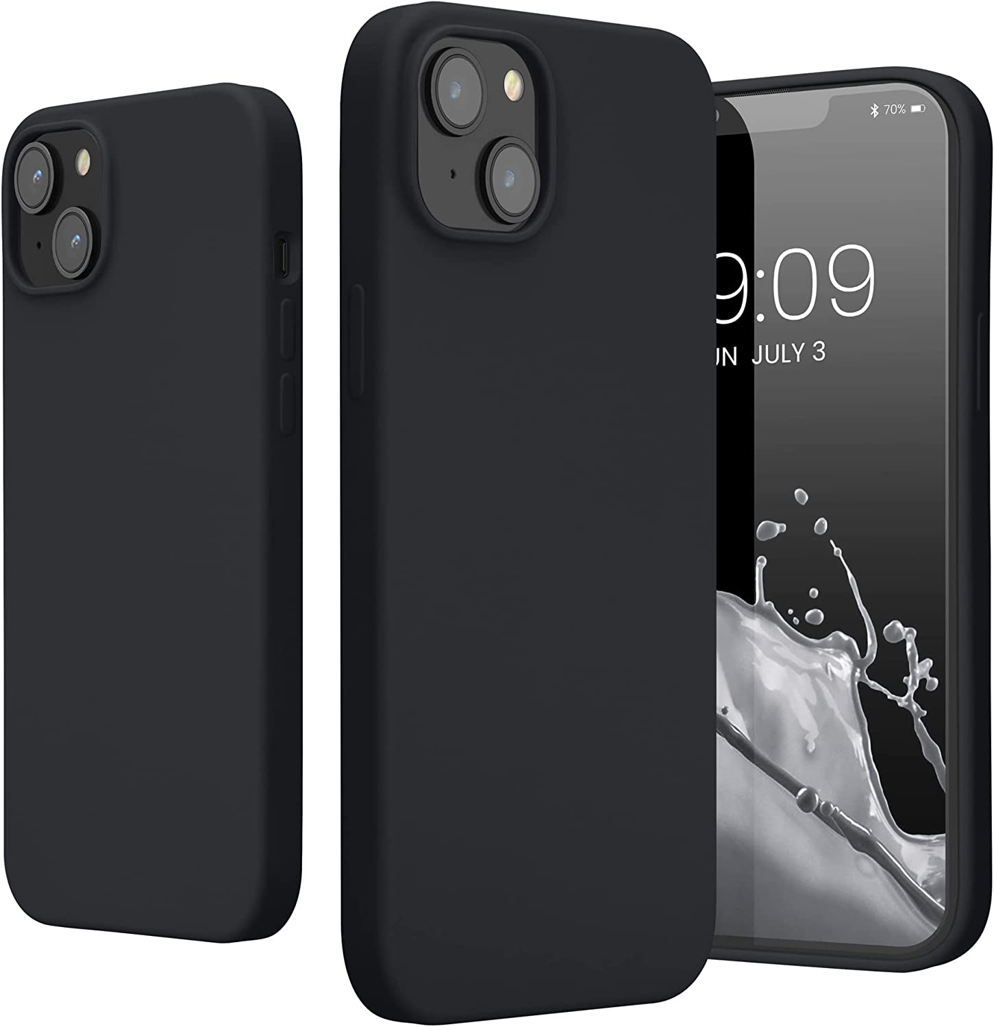 KW iPhone 14 Plus Θήκη Σιλικόνης TPU - Blueberry - 59072.186