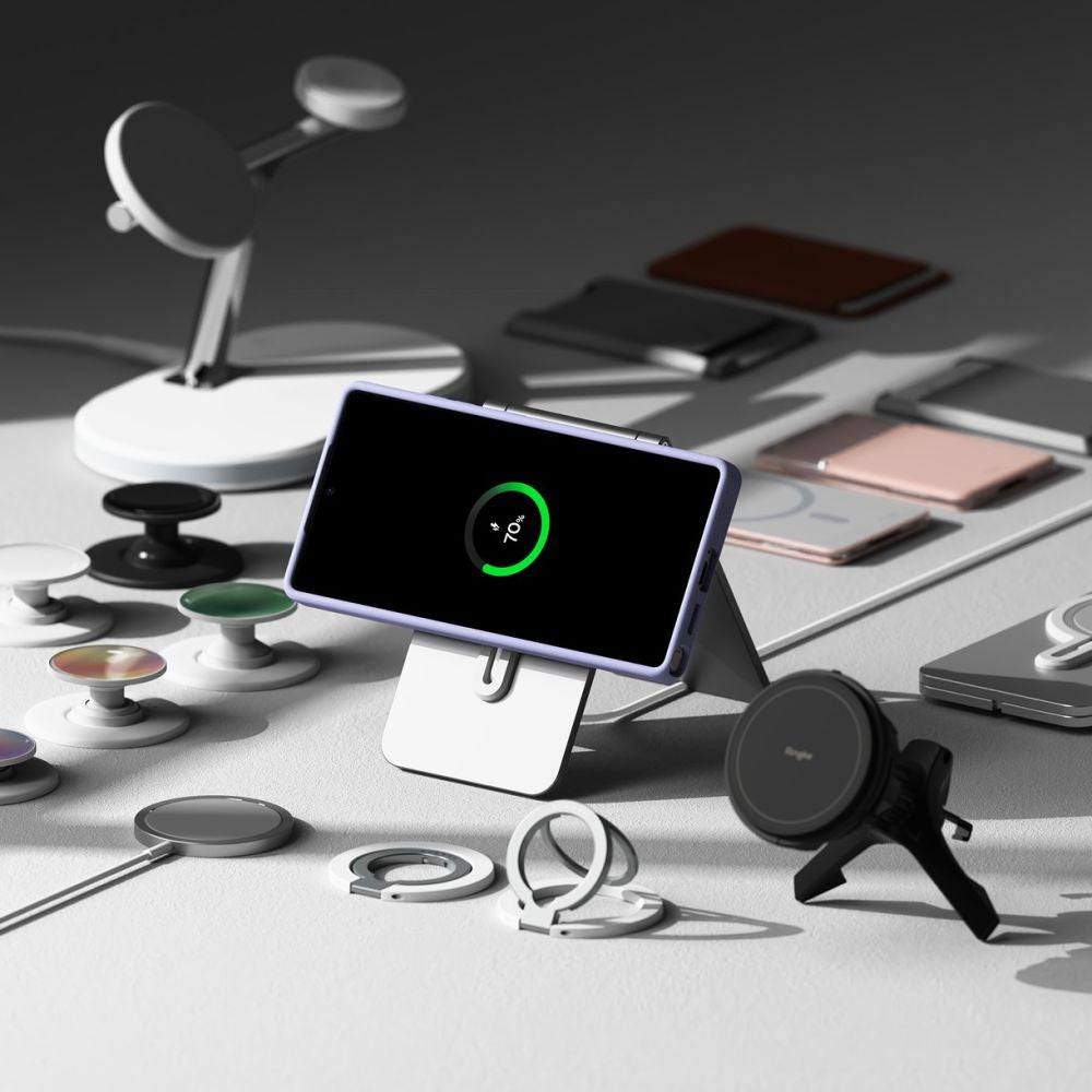 Ringke Samsung Galaxy S25 Ultra Silicone Magnetic MagSafe Case Θήκη Σιλικόνης με MagSafe - Lavender