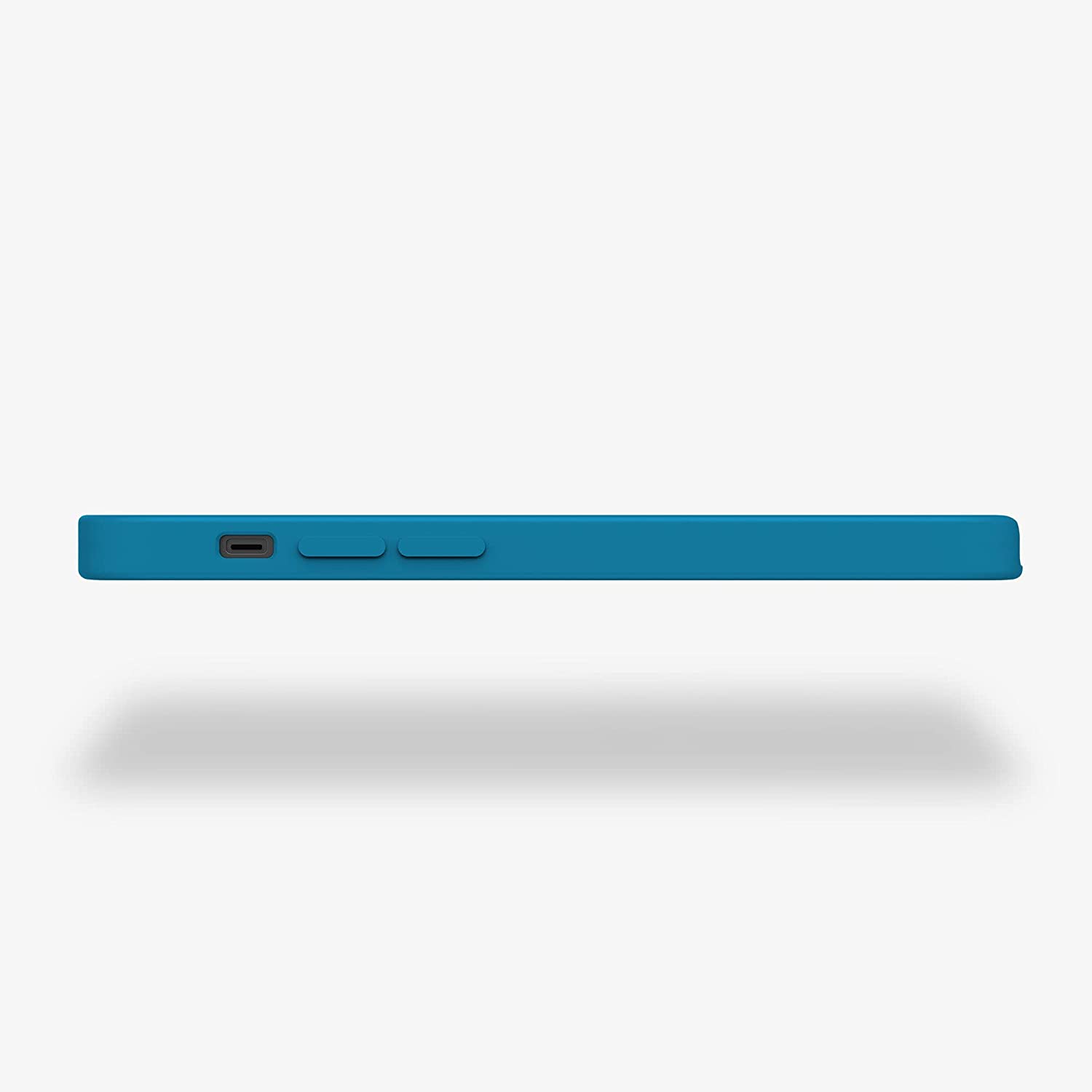 KW iPhone 12 / iPhone 12 Pro Θήκη Σιλικόνης Rubber TPU - Caribbean Blue - 52641.224