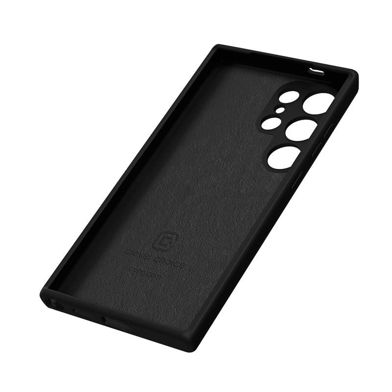 Crong Samsung Galaxy S24 Ultra Cover Θήκη Σιλικόνης - Black