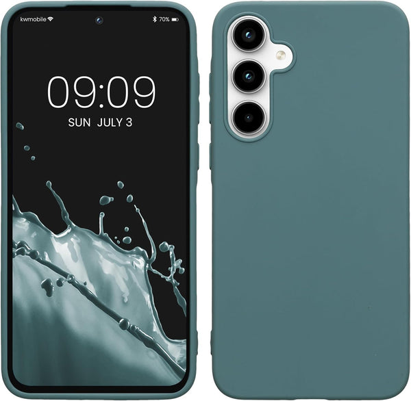 KW Samsung Galaxy A35 5G Λεπτή Θήκη Σιλικόνης TPU - Arctic Night