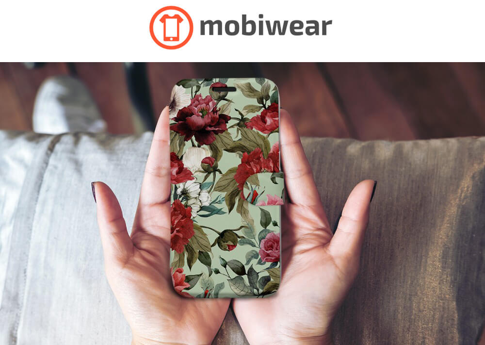Mobiwear Xiaomi 11T / 11T Pro Θήκη Βιβλίο Slim Flip - Design Flowers - MD06P