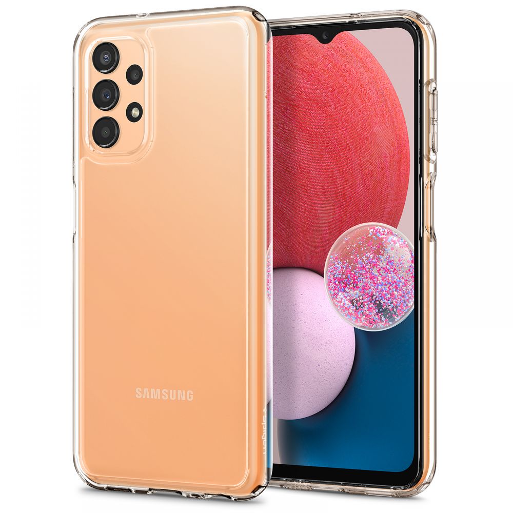 Spigen Samsung Galaxy A13 4G - Ultra Hybrid Σκληρή Θήκη με Πλαίσιο Σιλικόνης - Crystal Clear