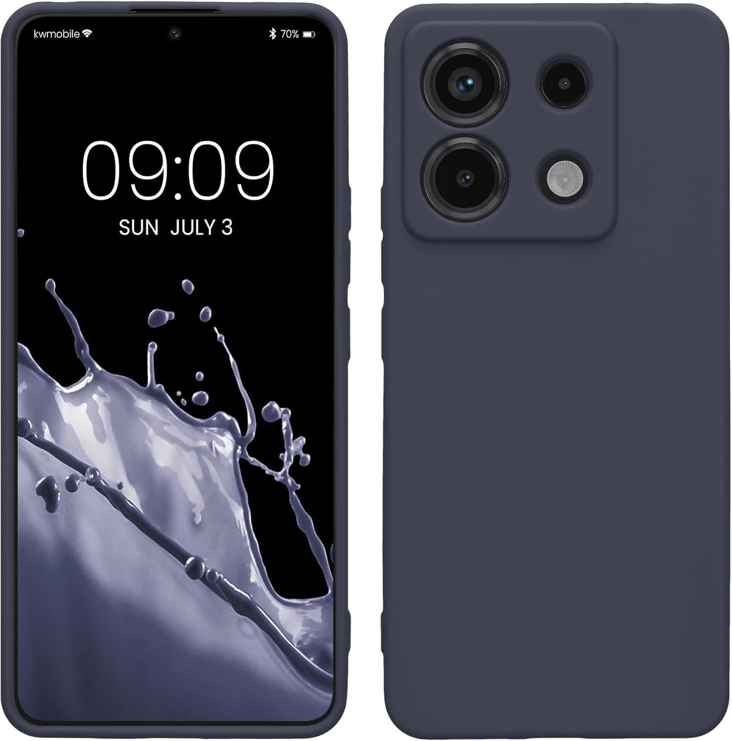 KW Xiaomi Redmi Note 13 Pro 5G / Poco X6 5G Θήκη Σιλικόνης TPU - Deep Ocean