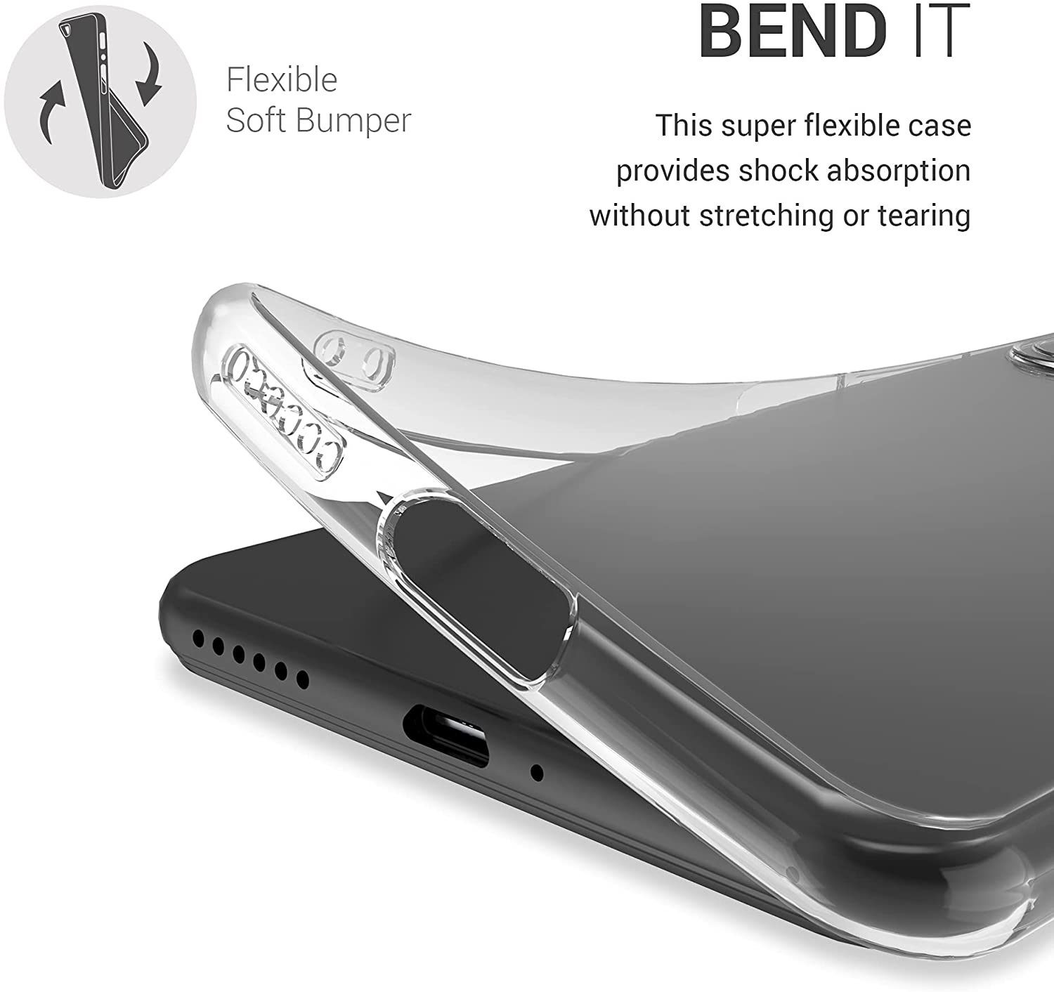 KW Xiaomi Mi 11 Lite / Mi 11 Lite 5G Θήκη Σιλικόνης TPU - Διάφανη - 55095.03