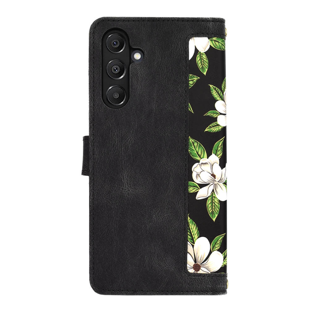 Techsuit Samsung Galaxy A16 4G / A16 5G - FlipCraft - Θήκη Πορτοφόλι από Δερματίνη - Flowers of the Dawn