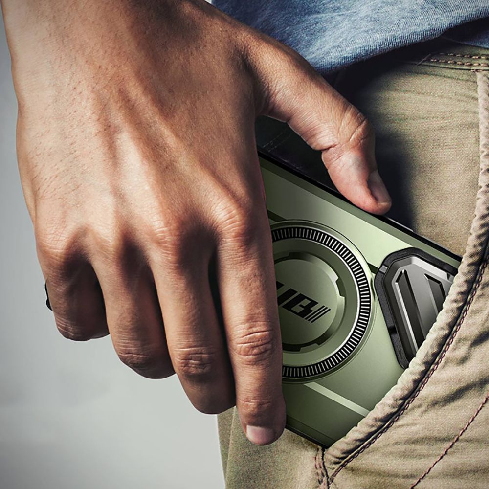 Supcase Samsung Galaxy S24 Ultra UB XT Mag Σκληρή Θήκη με Κάλυμμα Κάμερας / Stand και Magsafe - Green