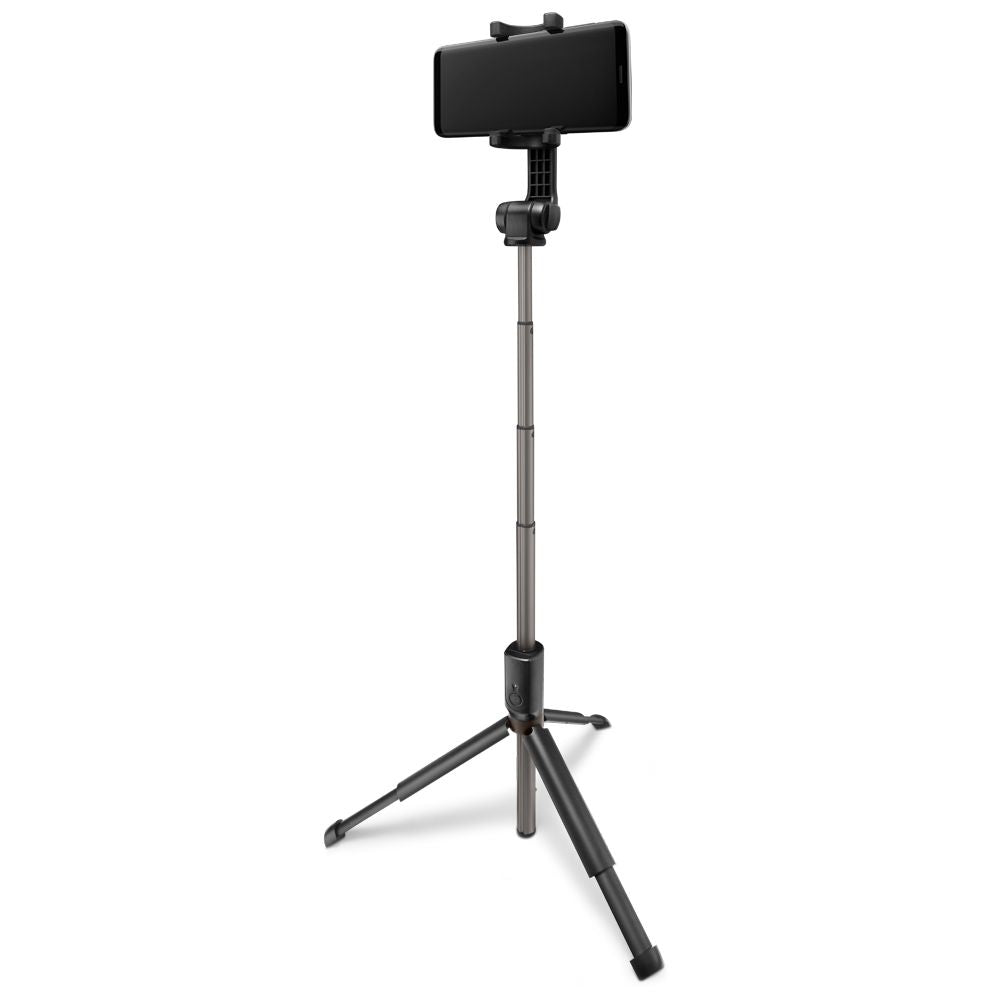 Spigen S540W Selfie Stick Τρίποδο με Bluetooth Τηλεχειριστήριο - Black