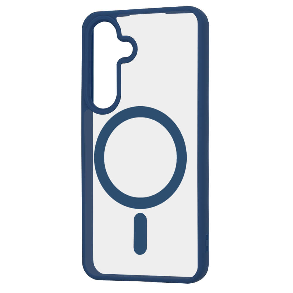 Techsuit Samsung Galaxy S25 - MagSafe Pro - Σκληρή Θήκη με Πλαίσιο Σιλικόνης - Blue