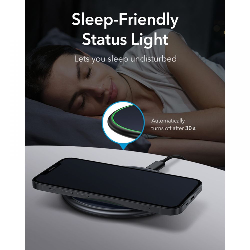 ESR HaloLock Ασύρματος Φορτιστής MagSafe με Καλώδιο Type-C - Midnight Blue