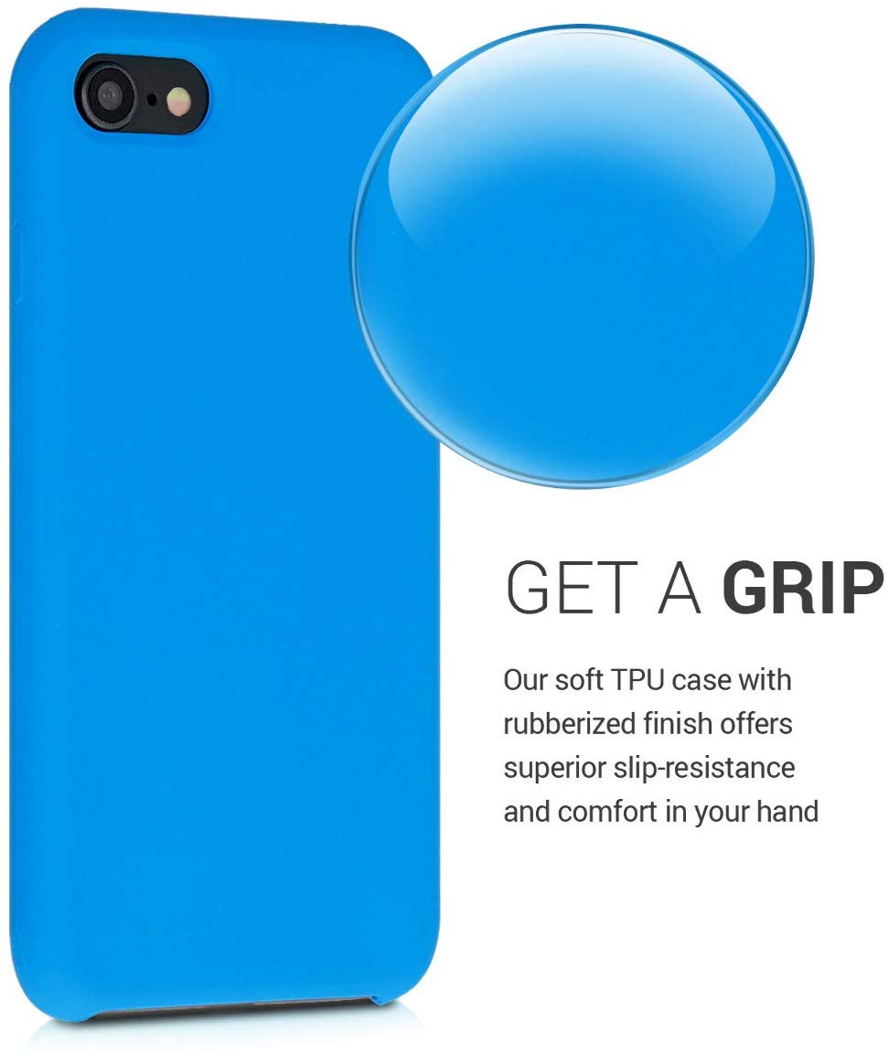 KW iPhone SE 2022 / SE 2020 / 7 / 8 Θήκη Σιλικόνης Rubber TPU - Blue Temptation - 40225.157