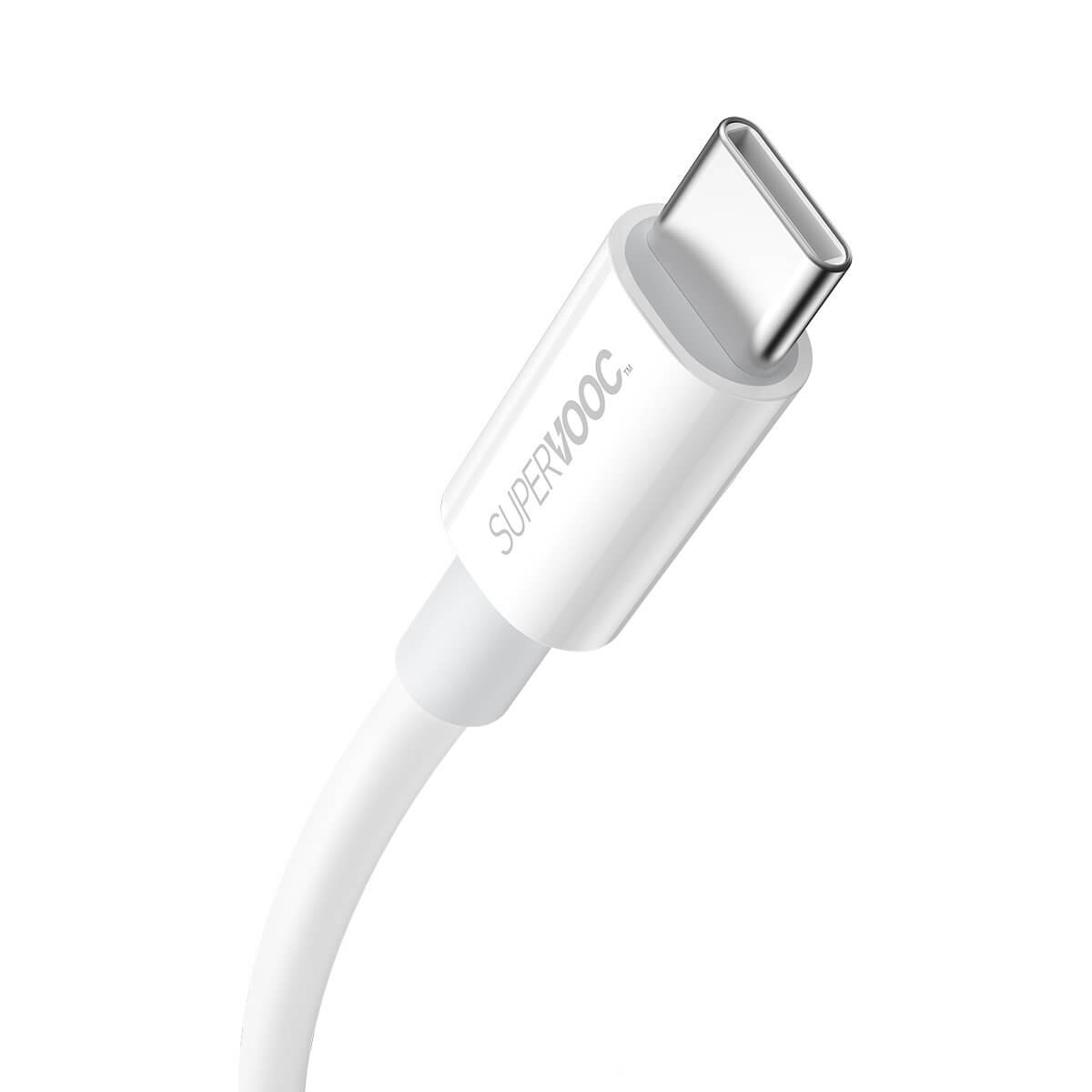 Baseus Superior Series SUPERVOOC Καλώδιο Δεδομένων και Φόρτισης 65W 1m - USB to Type-C - White - CAYS000902