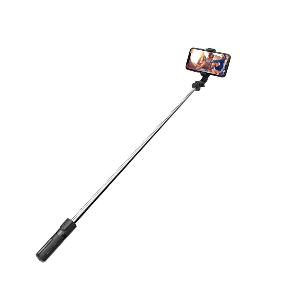 Tech-Protect L02S Ασύρματο Bluetooth Selfie Stick Τρίποδο - Black